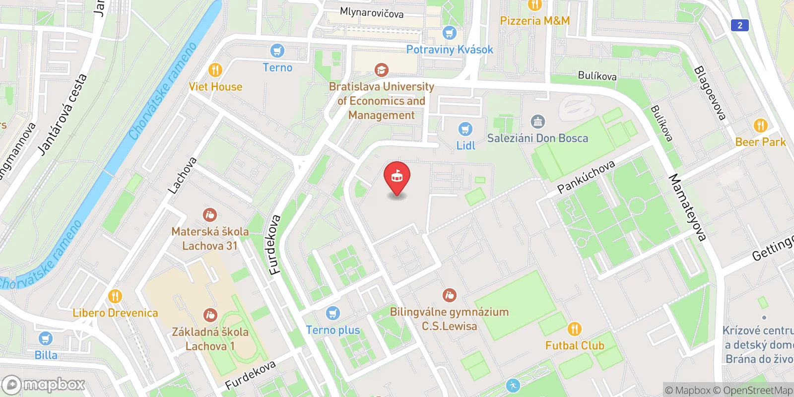 Mapa: Bratislava
