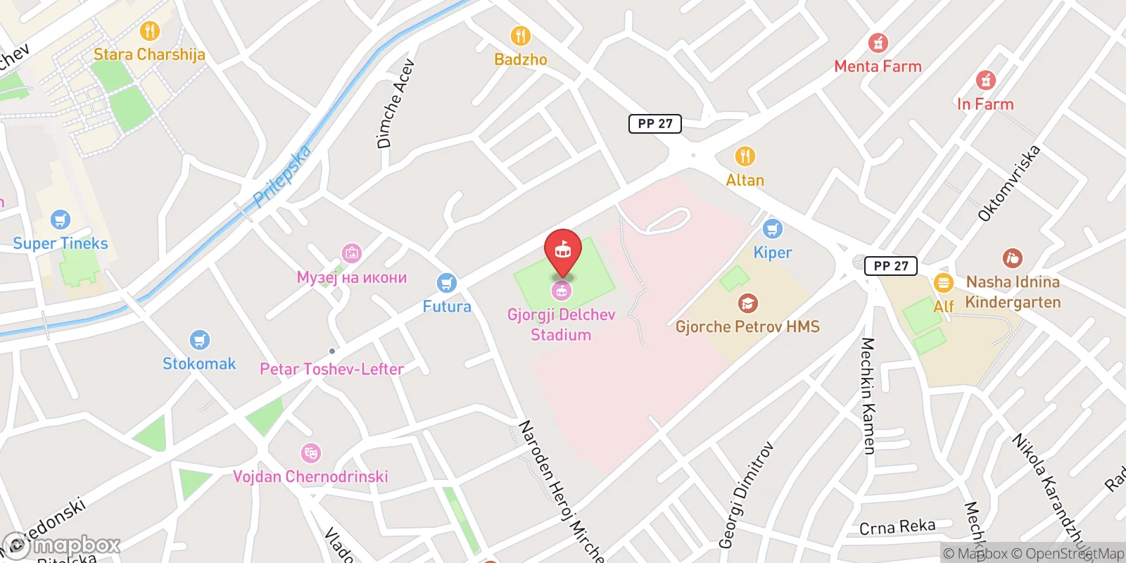 Mapa: Prilep