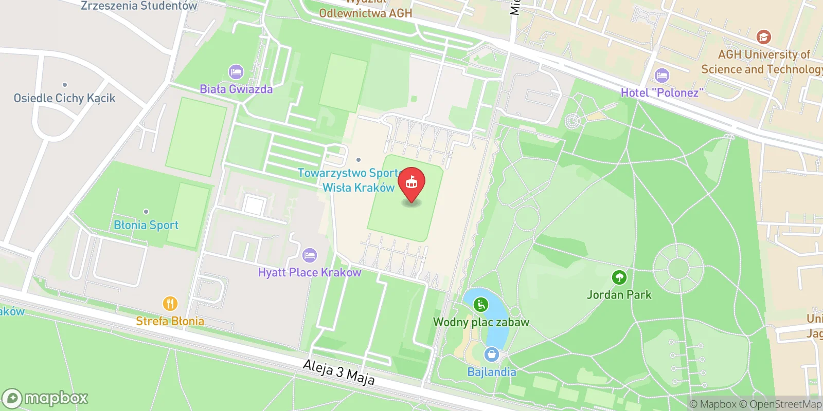 Mapa: Krakov