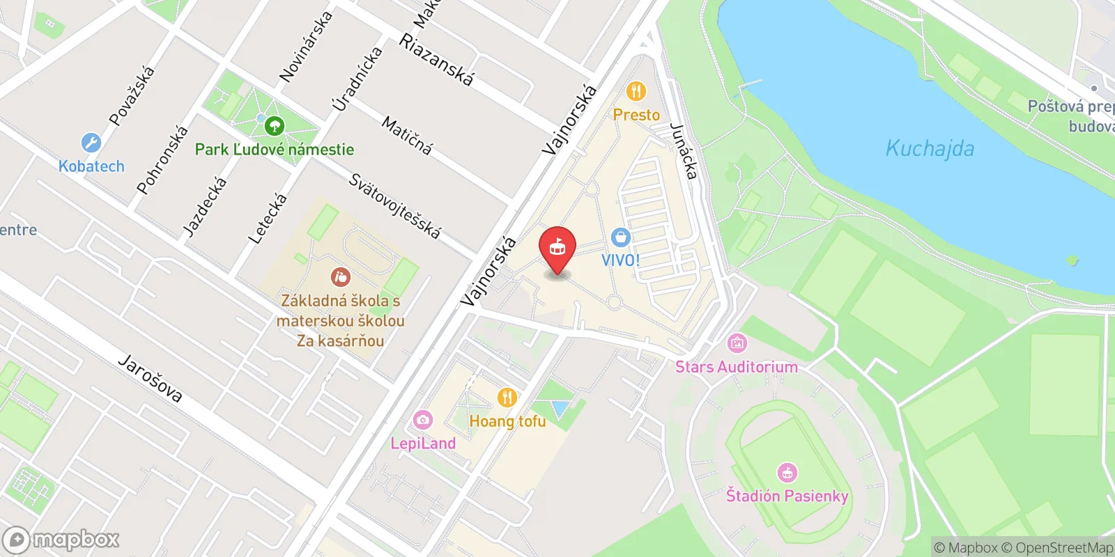 Mapa: Bratislava