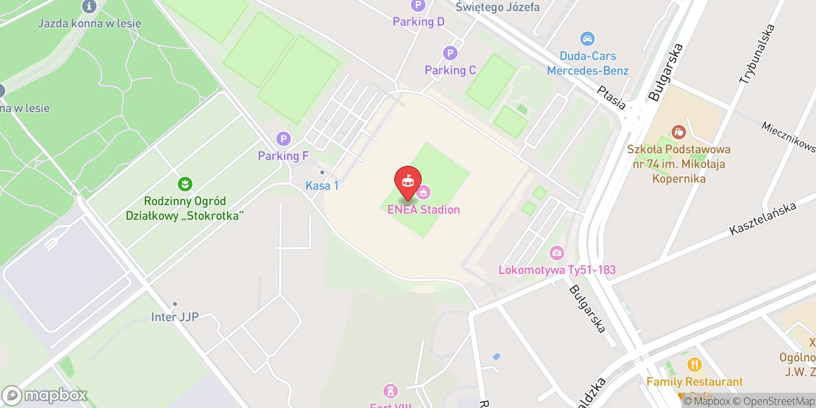 Mapa: Poznaň