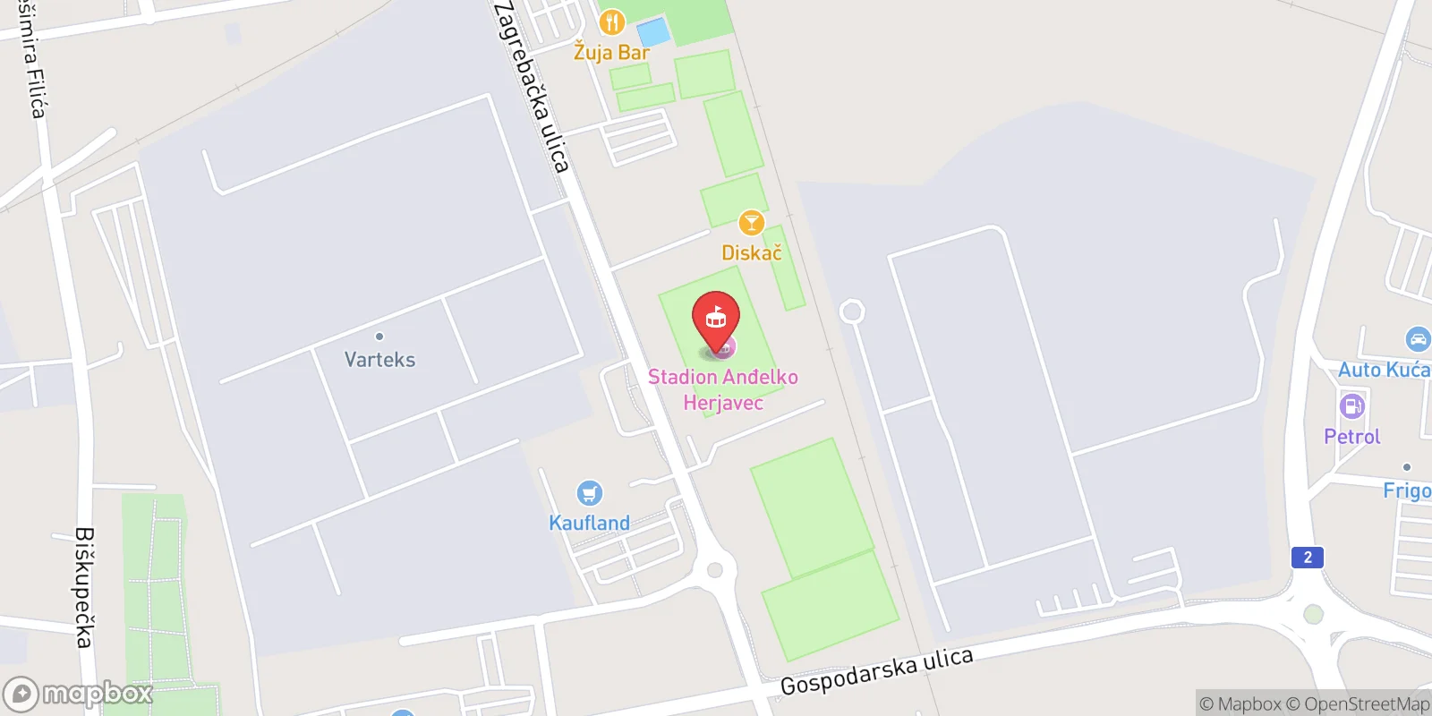 Mapa: Varaždin