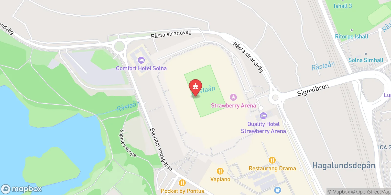 Mapa: Solna