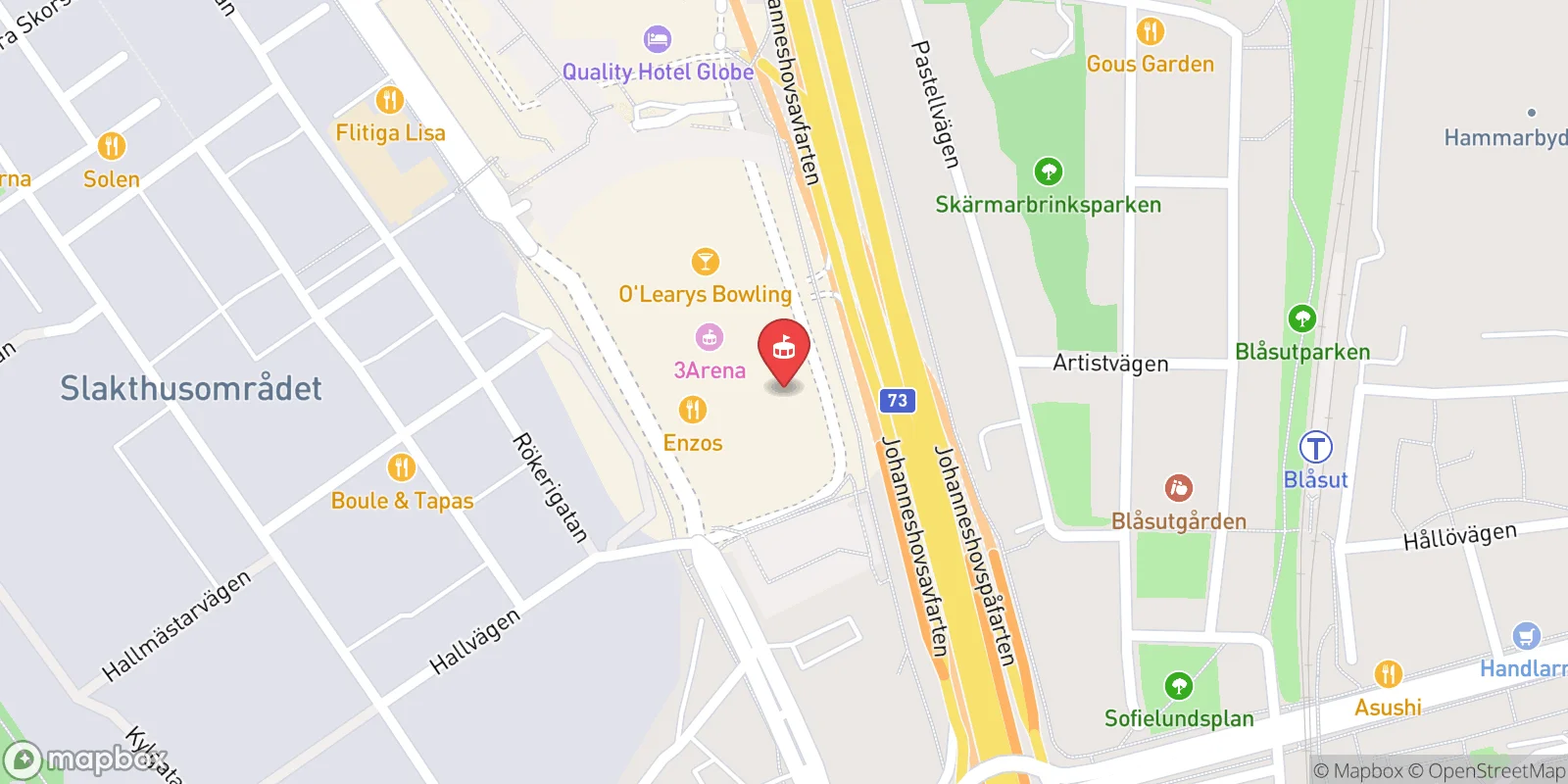 Mapa: Stockholm