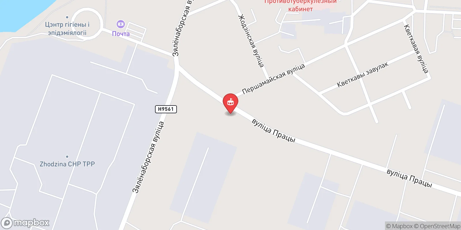 Mapa: Žodzina