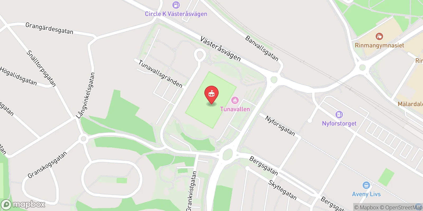 Mapa: Eskilstuna