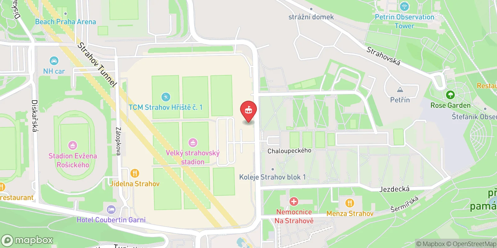 Mapa: Praha