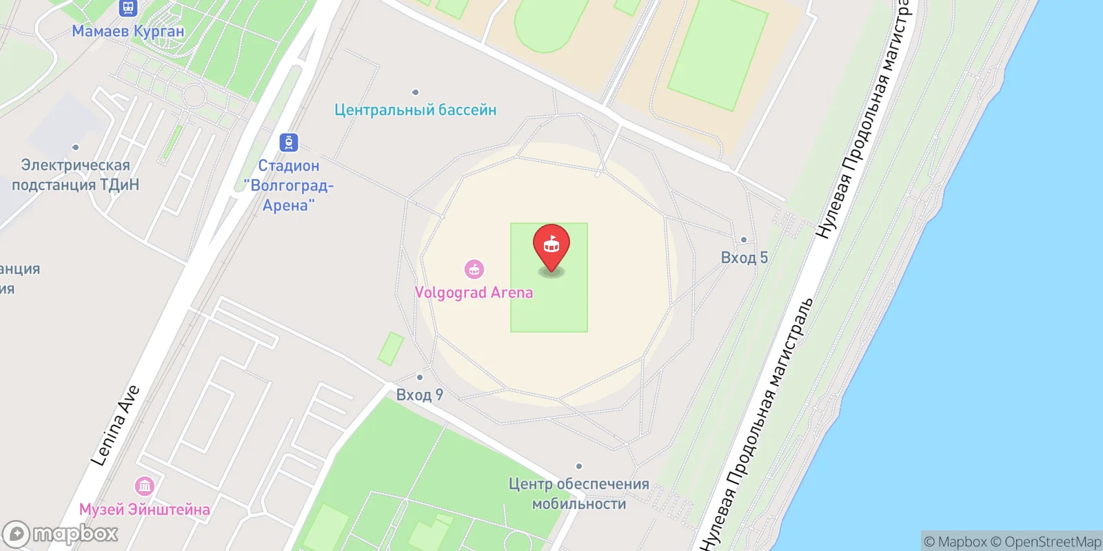 Mapa: Volgograd