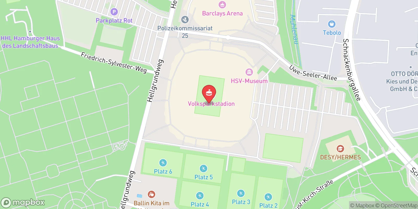 Mapa: Altona