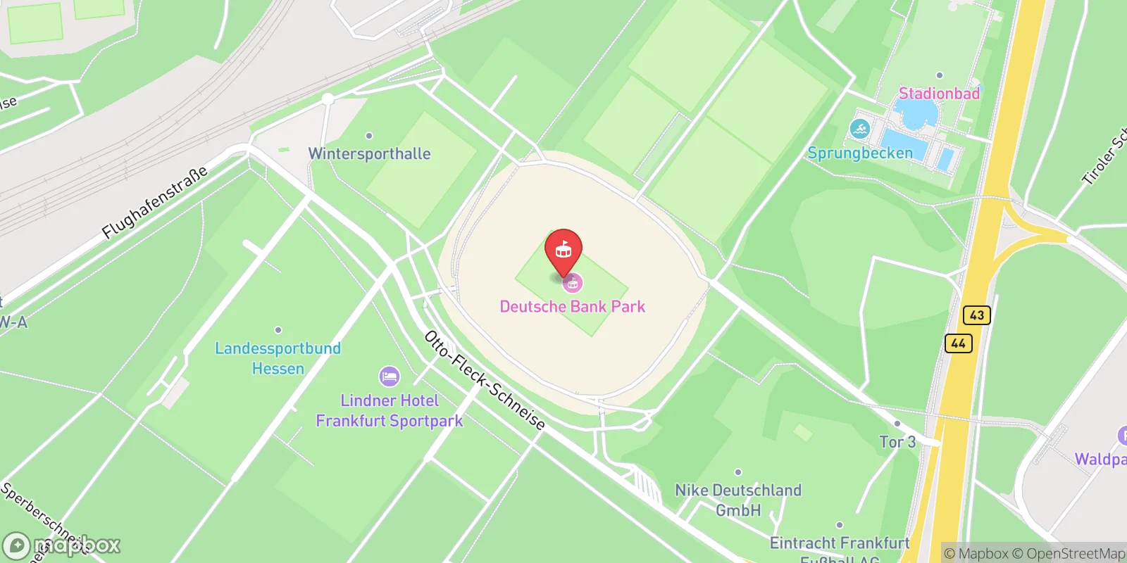 Mapa: Frankfurt-Süd