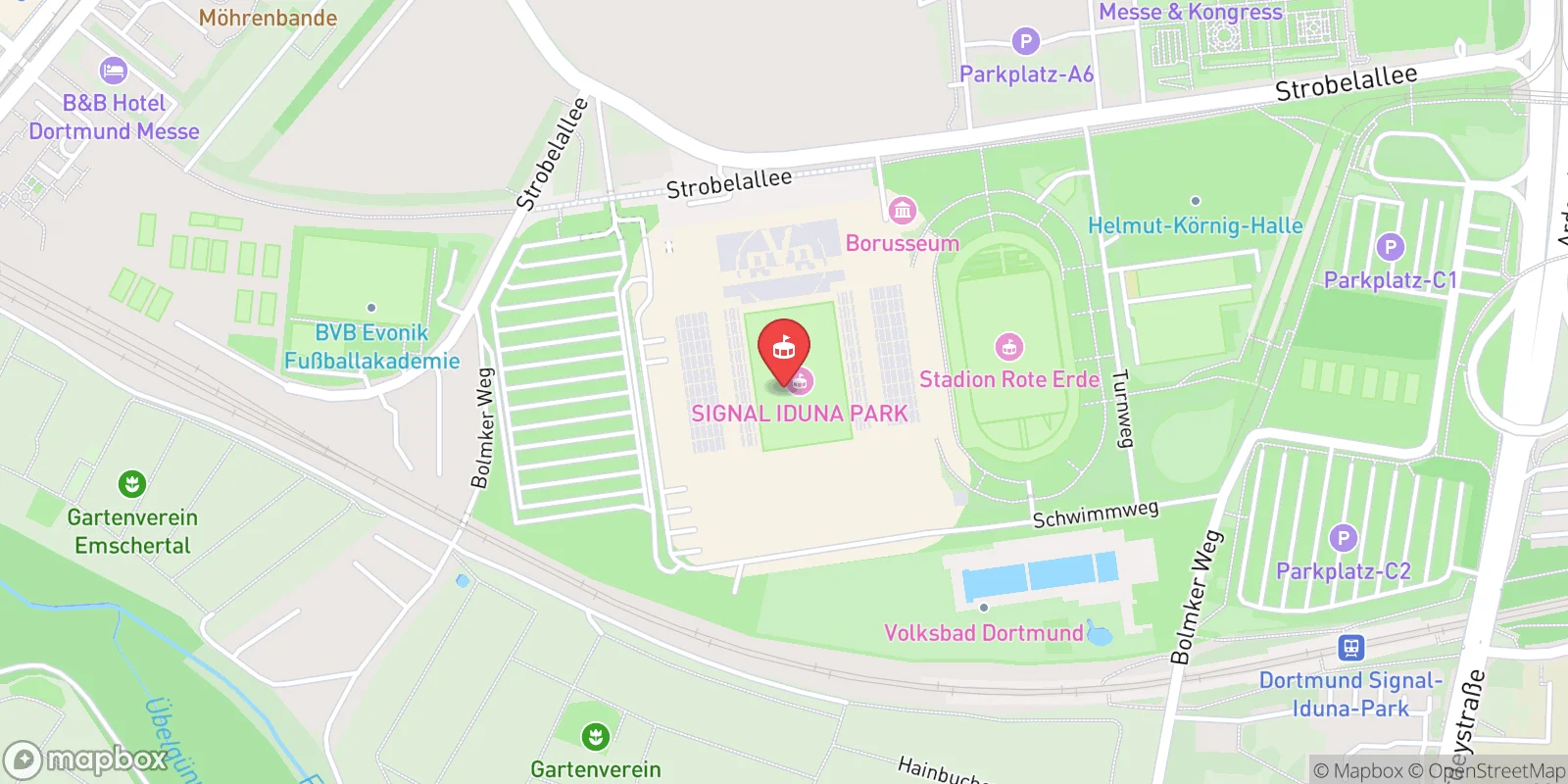 Mapa: Dortmund